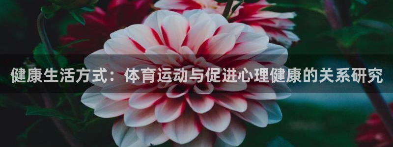 三亿体育登录：健康生活方式：体育运动与促进心理健康的关系研究
